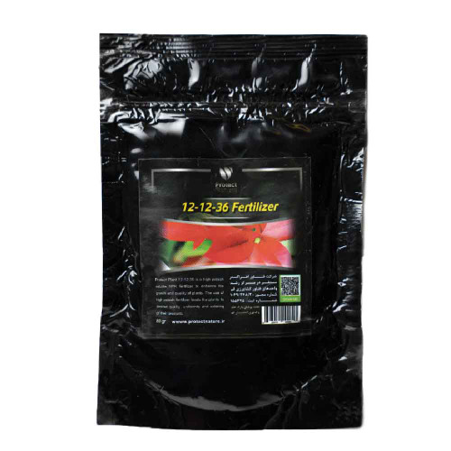 کود کریستالون ۳۶- ۱۲- ۱۲ مناسب برای گیاهان برگ رنگی و ابلق و گلدار